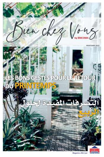 Catalogue Bricoma - Magazine bien chez vous by Bricoma édition printemps 2022