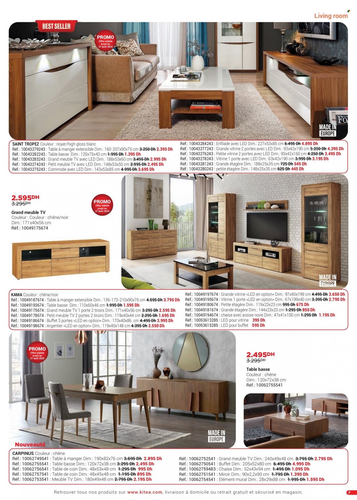 Catalogue KITEA - 16/06/2022 - 31/08/2022. Page 7.