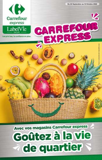 Catalogue Carrefour Express - Goûtez à la vie du quartier