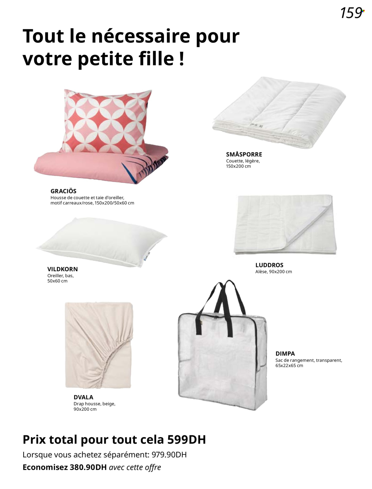 <magasin> - <du DD/MM/YYYY au DD/MM/YYYY> - Produits soldés - ,<products from flyers>. Page 163. 