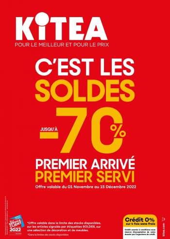 Catalogue KITEA - SOLDES 2022