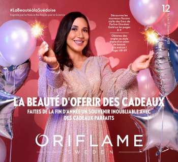 Catalogue Oriflame - 01/12/2022 - 31/12/2022.