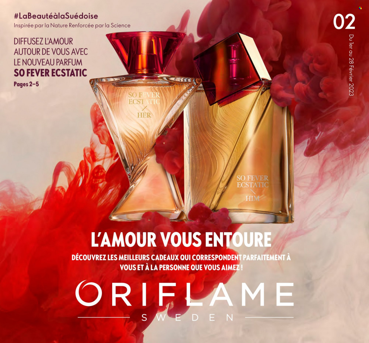 Catalogue Oriflame - 01/02/2023 - 28/02/2023. Page 1.
