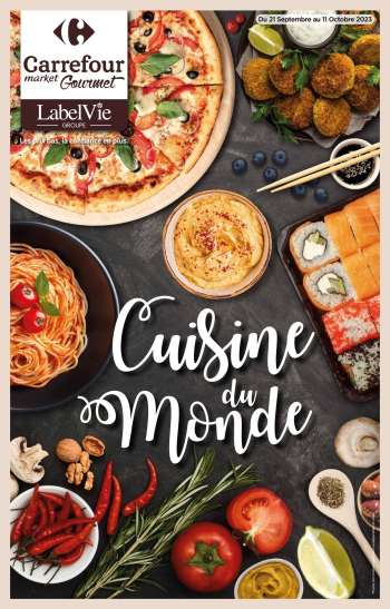 Catalogue Carrefour Market - Cuisine du monde