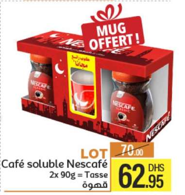 Café soluble Nescafé