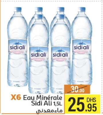 Eau Minérale Sidi Ali 1,5L