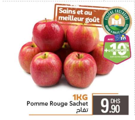 Pomme Rouge Sachet