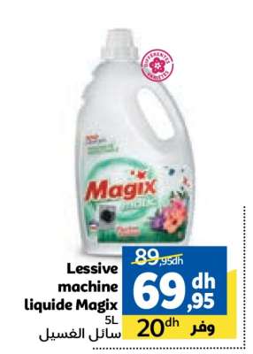 Lessive machine liquide Magix