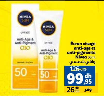 Écran visage anti-age et anti-pigments Nivea