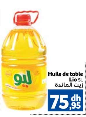Huile de table Lio 5L
