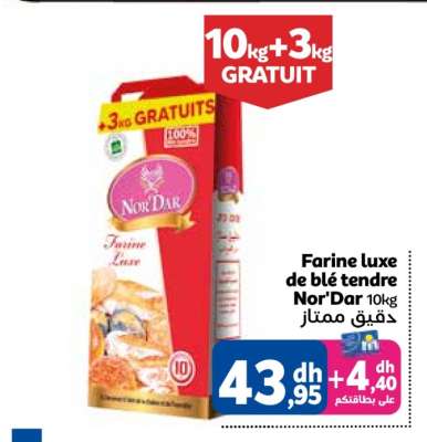 Farine luxe de blé tendre Nor'Dar 10kg