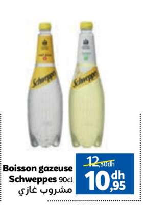 Boisson gazeuse Schweppes 90cl