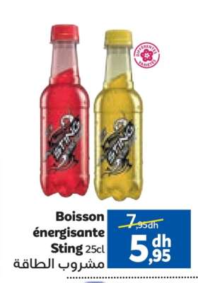 Boisson énergisante Sting 25cl