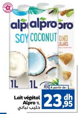 Lait végétal Alpro 1L