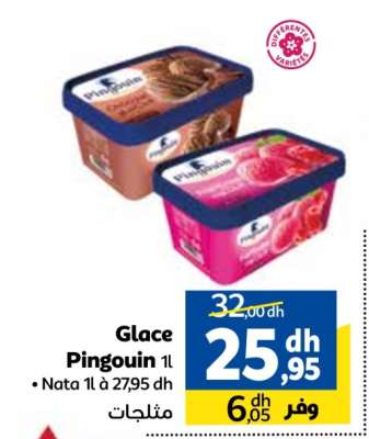 Glace Pingouin