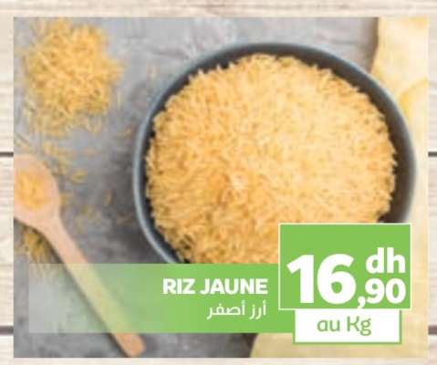 Riz jaune