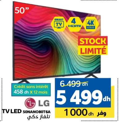 TV LED 50NANO80T6A