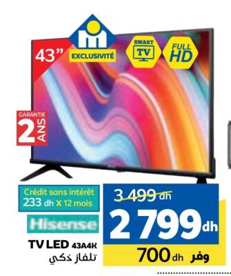 TV LED 43A4K
