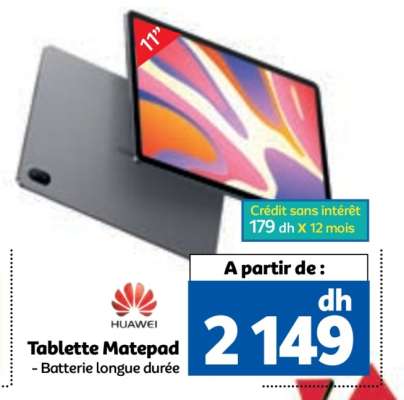 Tablette Matepad