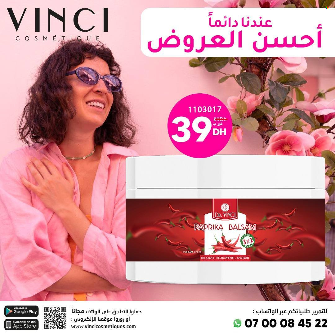 Catalogue Vinci Cosmétique - 07/05/2025 - 14/05/2025. Page 1