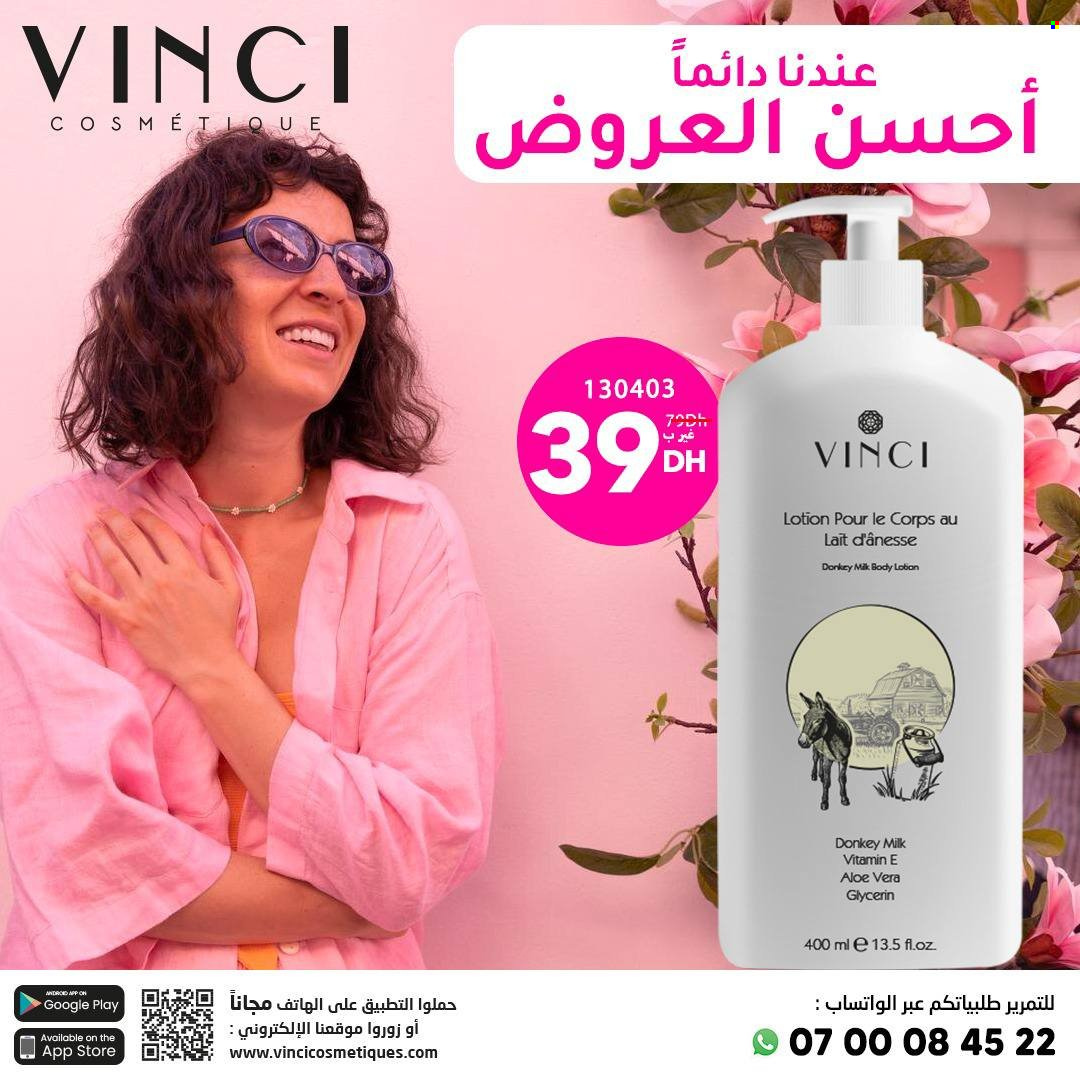 Catalogue Vinci Cosmétique - 07/05/2025 - 14/05/2025. Page 1