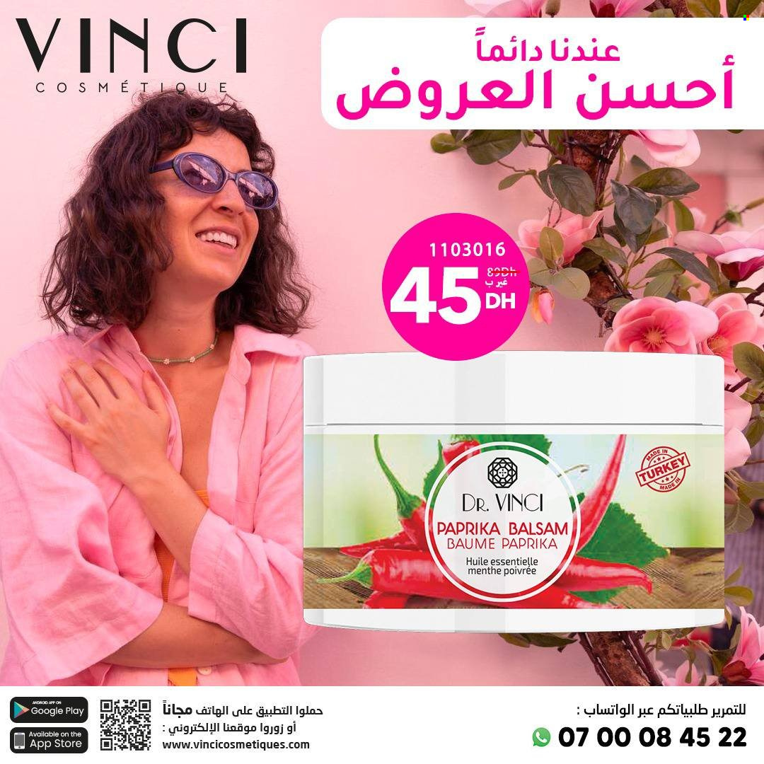 Catalogue Vinci Cosmétique - 07/05/2025 - 14/05/2025. Page 1