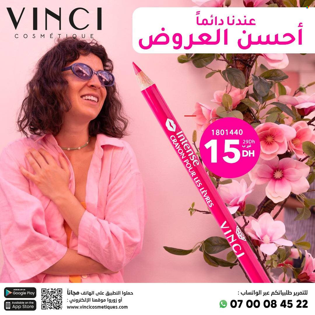 Catalogue Vinci Cosmétique - 07/05/2025 - 14/05/2025. Page 1