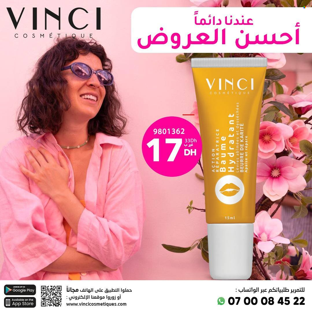 Catalogue Vinci Cosmétique - 07/05/2025 - 14/05/2025. Page 1