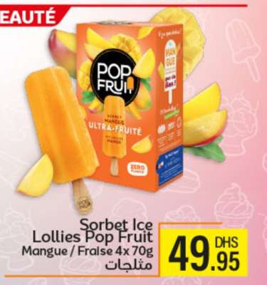Sorbet Ice Lollies Pop Fruit