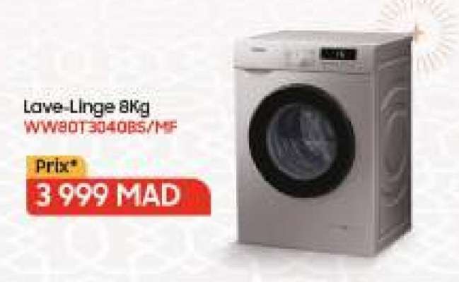 Lave-Linge 8Kg WW80T3040BS/MF