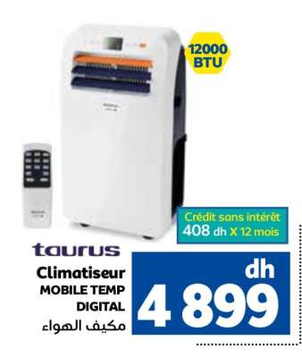 Climatiseur MOBILE TEMP DIGITAL