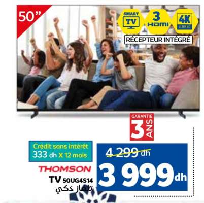 THOMSON TV 50UG4S14