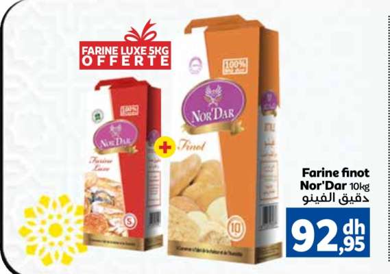 Farine finot Nor'Dar 10kg