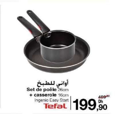Set de poêle 26cm + casserole 16cm Ingenio Easy Start