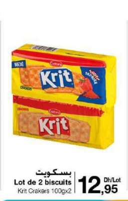 Krit Crakers 100gx2