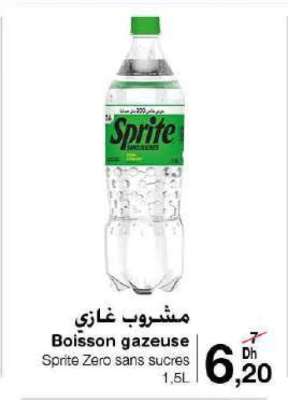 Sprite Zero sans sucres 1,5L