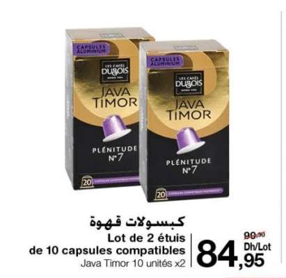 Java Timor 10 unités x2