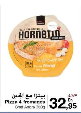 Pizza 4 fromages