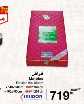 Matelas Flourish 90x190cm