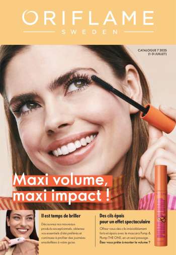 Catalogue Oriflame - 01/07/2025 - 31/07/2025.