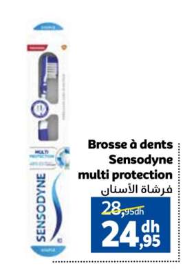 Brosse à dents Sensodyne multi protection
