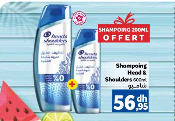 Shampoing Head & Shoulders 600ml