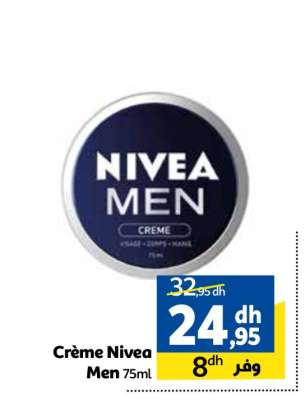 Crème Nivea Men 75ml