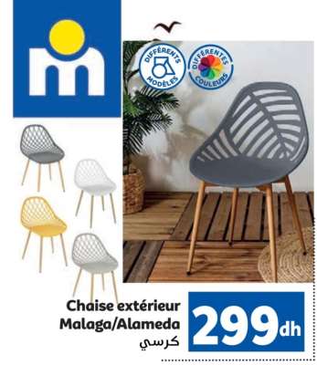 Chaise extérieur Malaga/Alameda