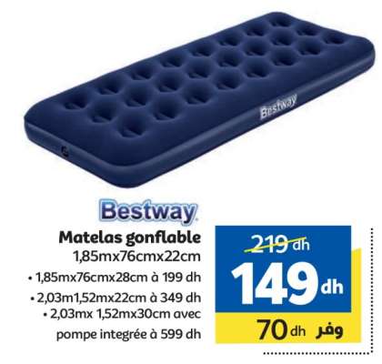 Matelas gonflable Bestway