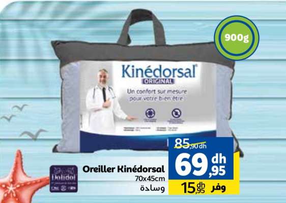 Oreiller Kinédorsal