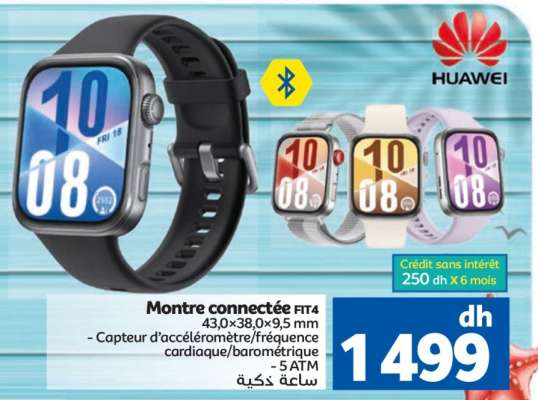 Montre connectée FIT4