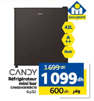 Réfrigérateur mini bar CANDY CHASD4351EBC15