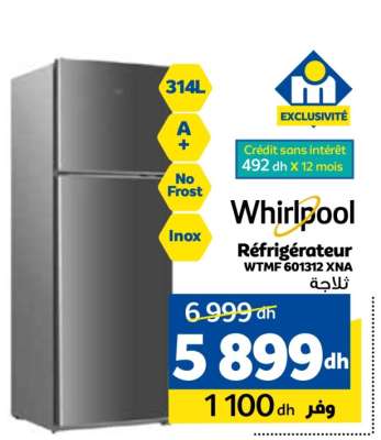 Whirlpool Réfrigérateur WTMF 601312 XNA