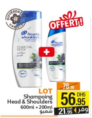 LOT Shampoing Head & Shoulders